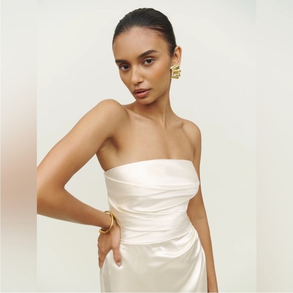 Reformation Barrow silk dress - Picture 12 of 13